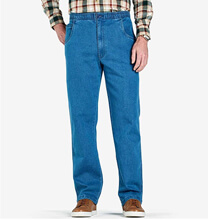 Pegasus Elastic Waist Denim Jean in Stretch fabric - MT259